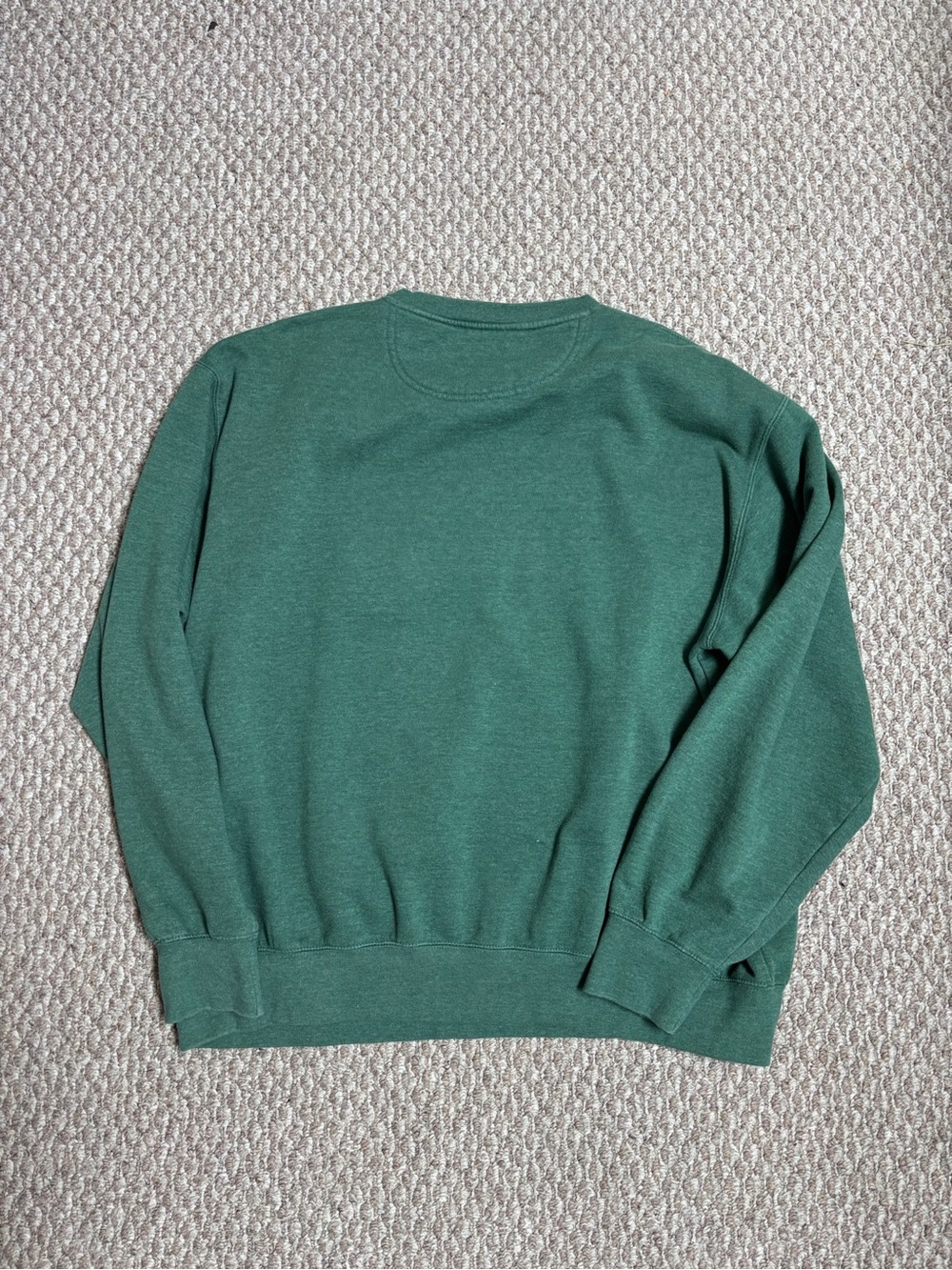 Blue 84 Men’s Green Ohio University Embroidered Casual Crewneck Sweatshirt - Picture 2 of 5